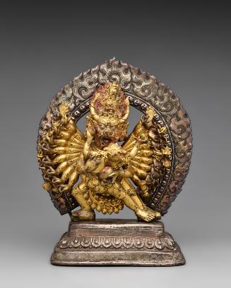 The Buddhist deity Vajrabhairava