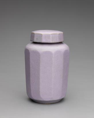 Covered jar