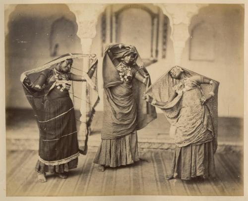 Bayadères, Inde (Dancers, India)