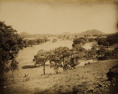 View from (?) Rock, Pachmari