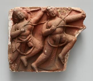 Two warriors or hunters, possibly Rama and Lakshmana