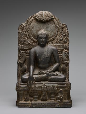 The Buddha triumphing over Mara