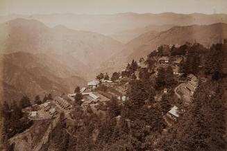 Simla view of showing the jail