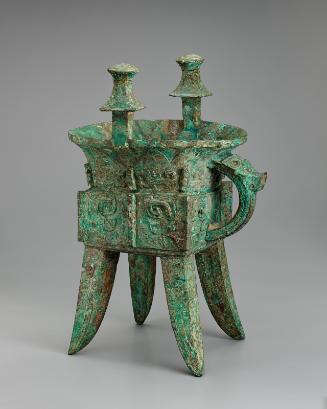 Ritual wine vessel (fangjia)