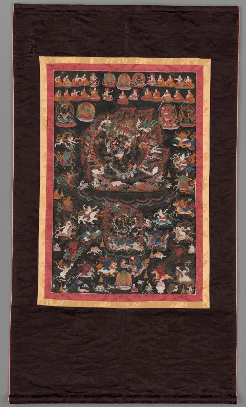 The Buddhist deity Vajrabhairava