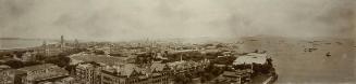 An aerial view of Bombay (Mumbai)