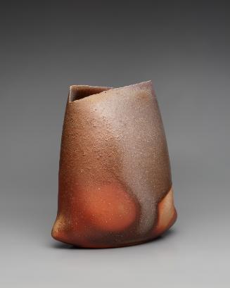 Square vase with rounded sides