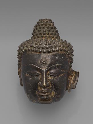 Head of a Buddha image