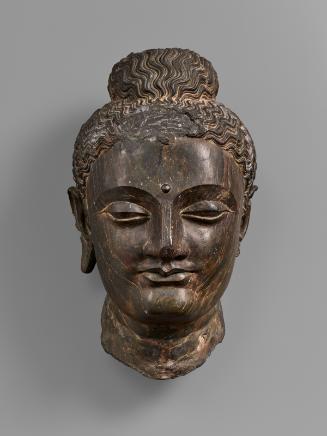 Head of a Buddha image