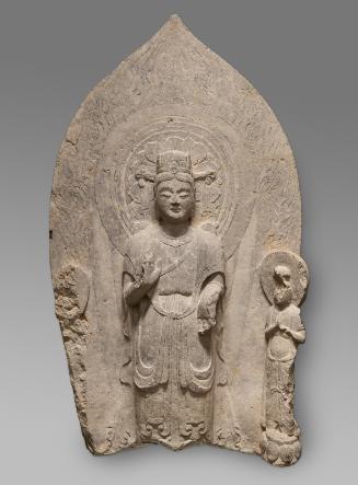 Buddhist stele