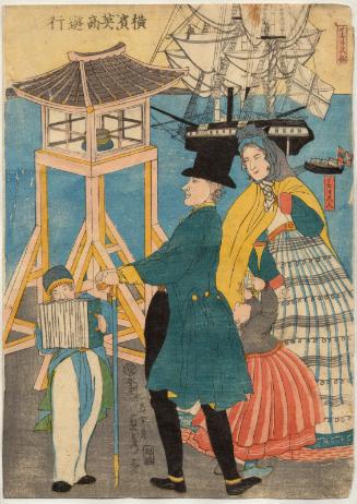 Outing of British Merchants in Yokohama