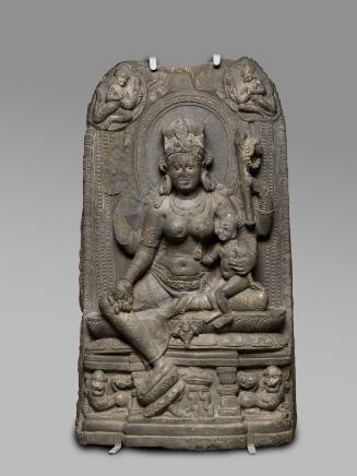 A deity, perhaps Ambika