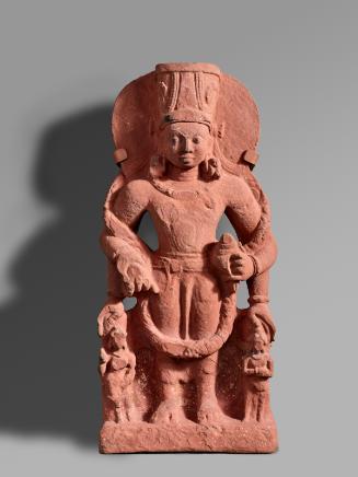 The Hindu deity Vishnu