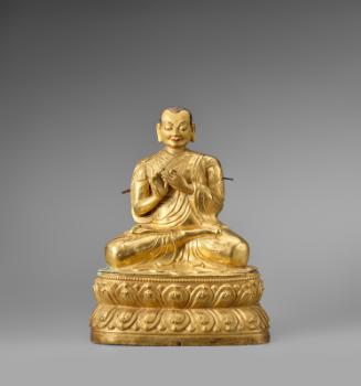 The lama Tsongkhapa