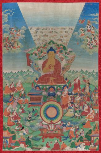 The Buddha Shakyamuni at Mount Meru