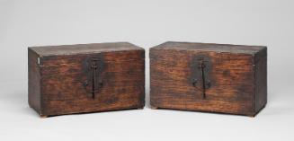 A pair of chests