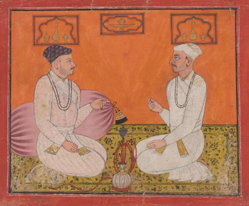 The Priests Hari Nath and Hari Krishan in conversation