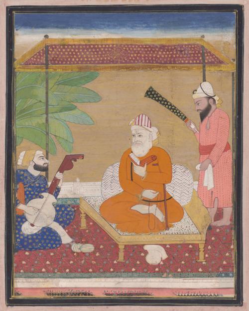 Guru Nanak and his companions Mardana and Bhai Bala