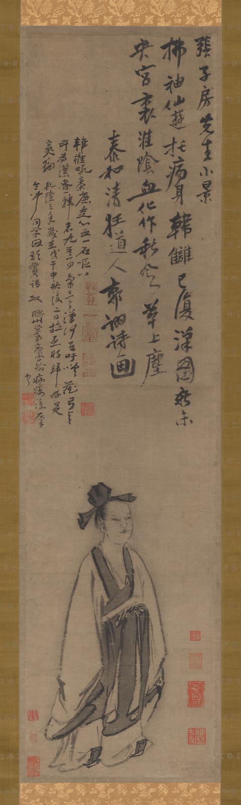 Portrait of Zhang Liang