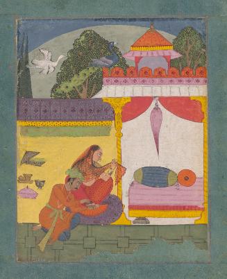 Ramagiri ragini, from a Ragamala series