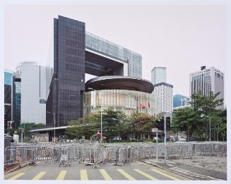 Legislative Council Road, November 9, 2014, from the series The Architecture of Insurgency