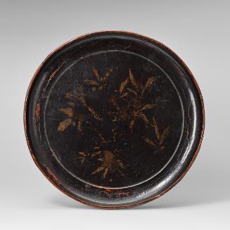 Large dish with basketwork sides