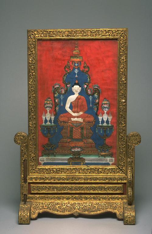 Enthroned Buddha