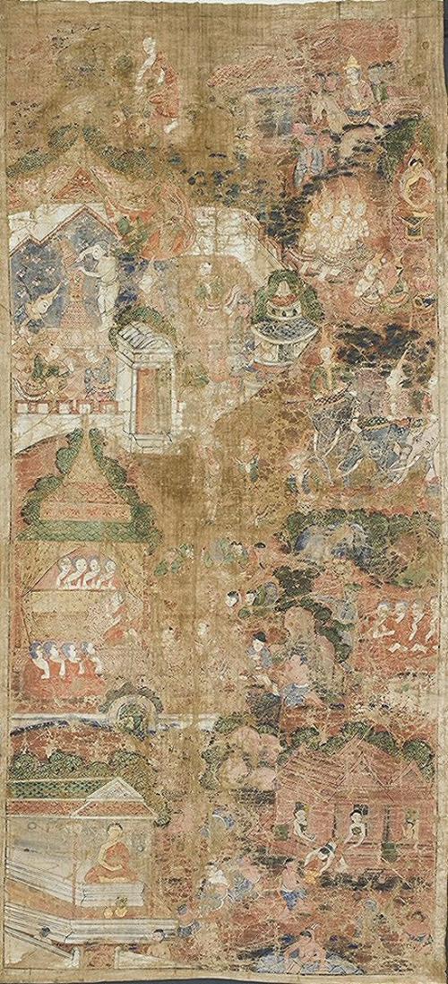 Scenes from the life of the Buddha