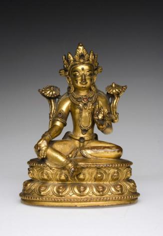 The Buddhist deity Green Tara